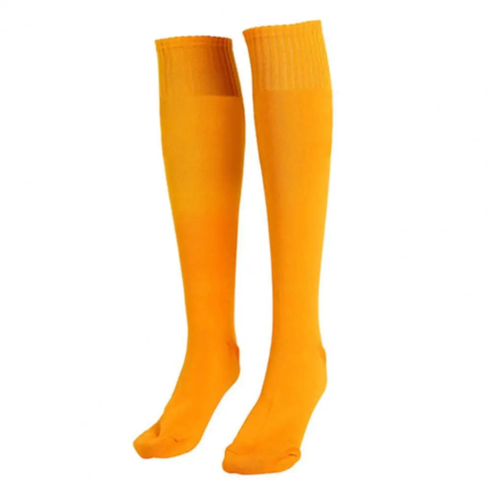 Craft of Weaving Football Sports Socks Knee High Polyester Stockings