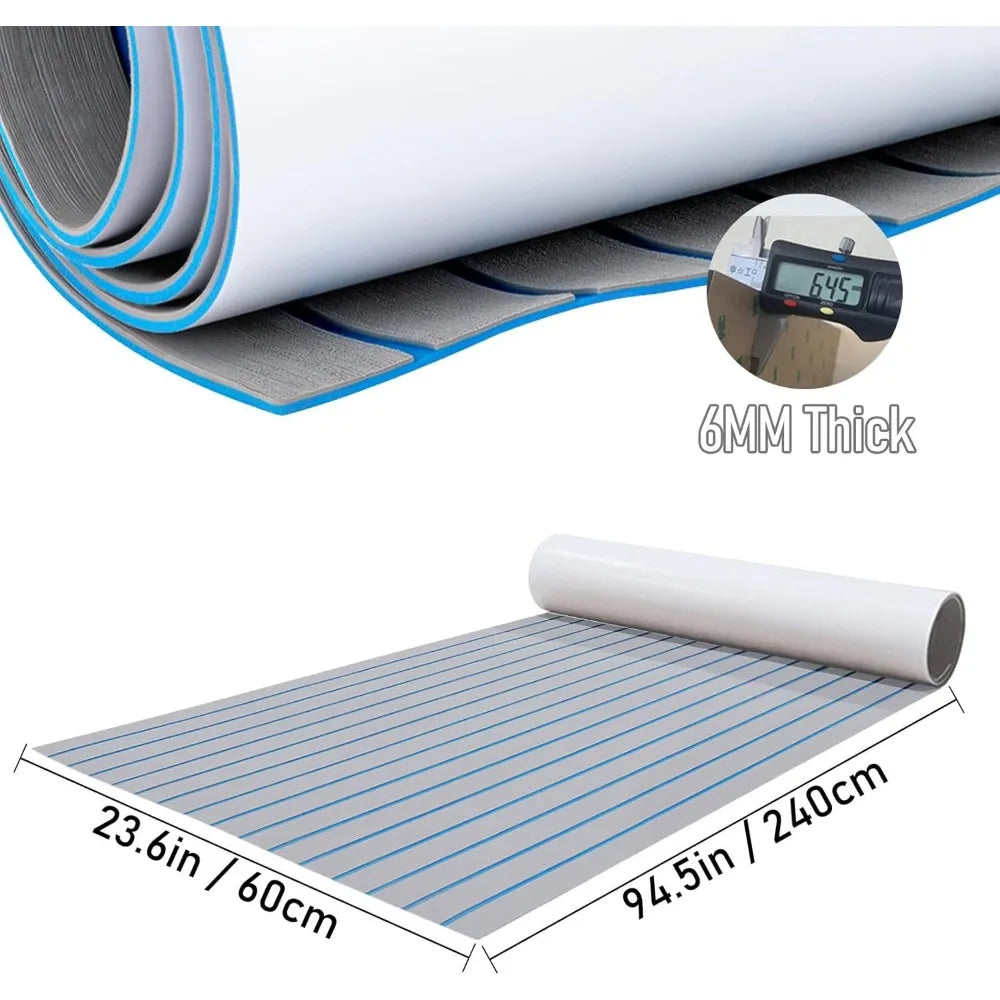 EVA Foam Boat Decking Flooring Sheet Faux Teak Marine Mat