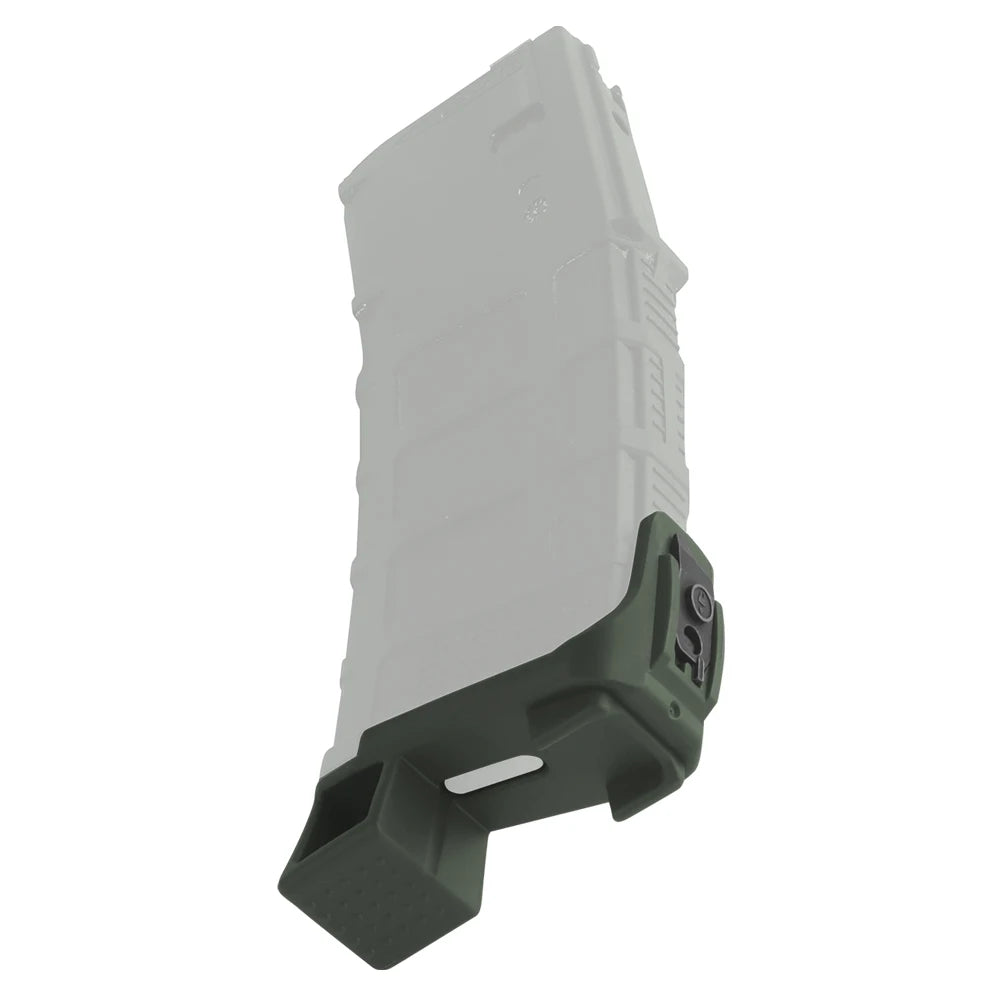 GBB PMAG Base Tactics Magazine Adapter with Prone Support Monopod Quick-Pull for Airsoft Mag Includes Multi-Tool for Sights