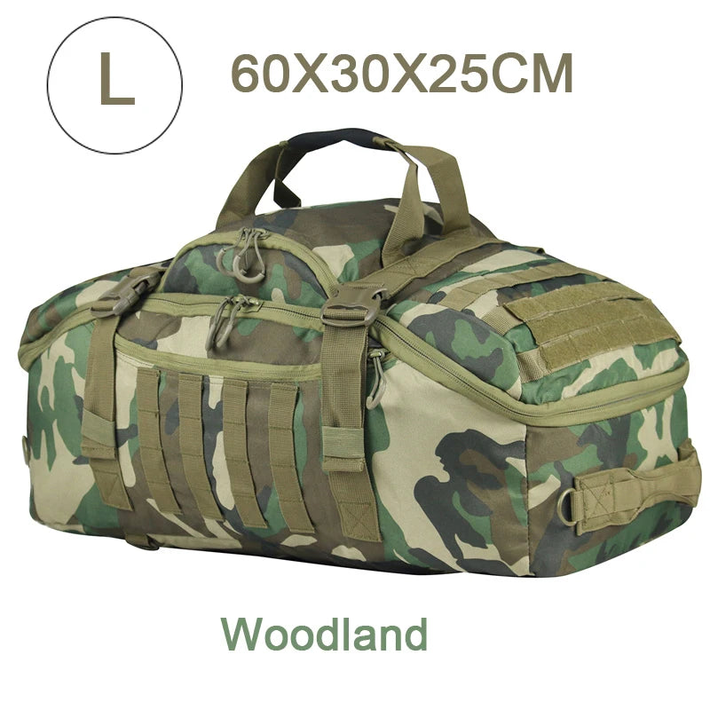 35L 50L 80L Outdoor Tactical Backpack MOLLE Duffel Bag