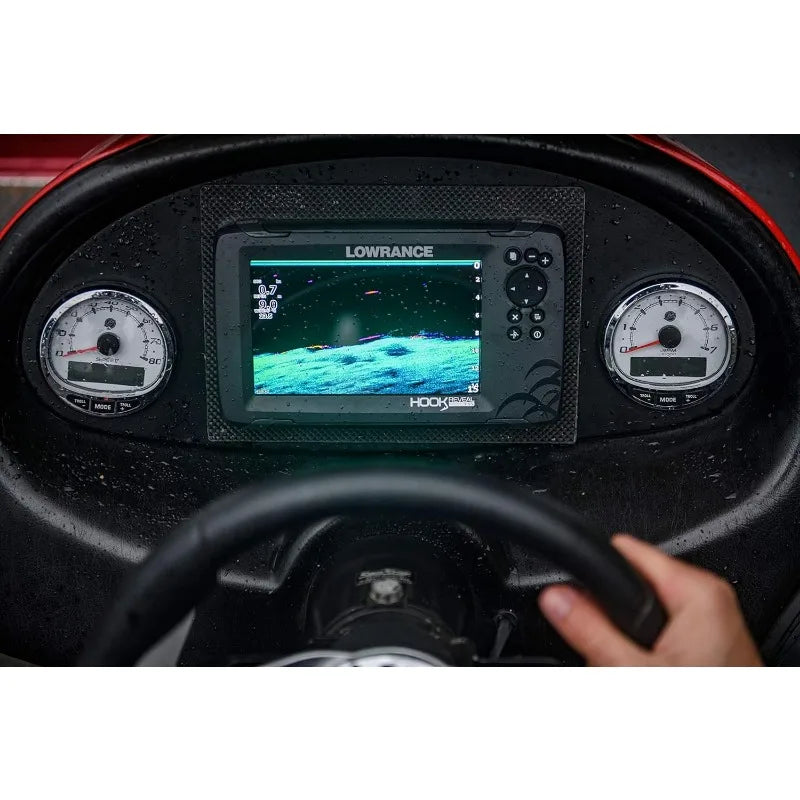 Lowrance Hook Reveal 5 7 9 Fish Finders With Transducers