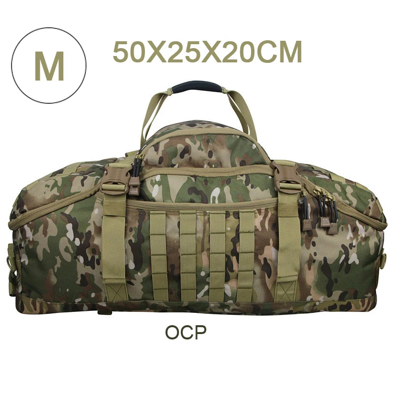 35L 50L 80L Outdoor Tactical Backpack MOLLE Duffel Bag