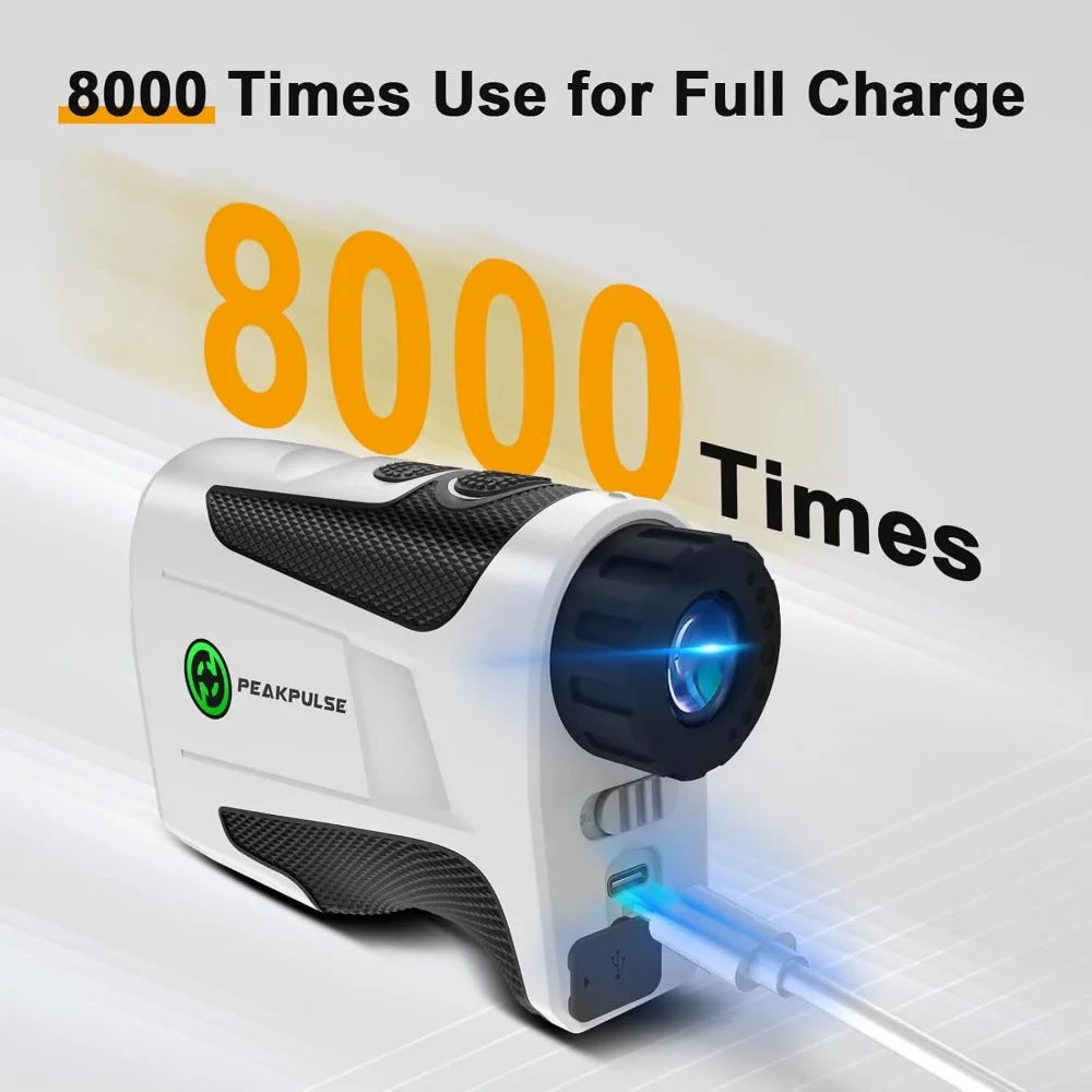Golf Rangefinder 1700 Yards Rechargeable 6x Magnification