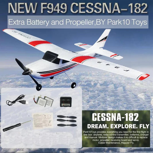 WLtoys F949 RC Airplane Fixed Wing Gyroscope RTF 24G