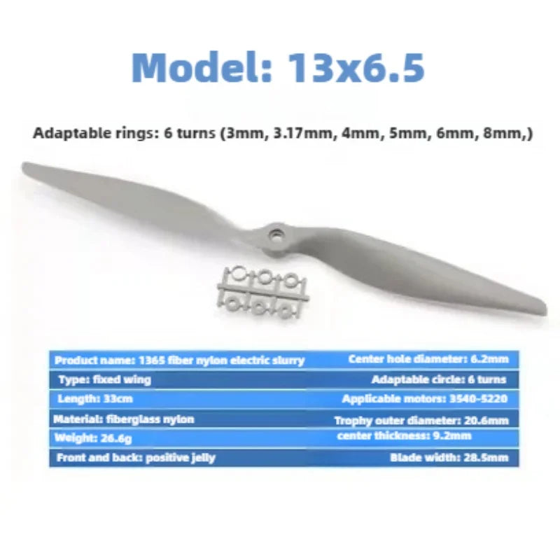 Genuine Gemfan RC Propellers Set for Model Airplane - 6x4 7x5 8x4 8x6 9*4.5 9x6 10x7 10x5 11x7 12x6 12x8 13x6.5High-performance