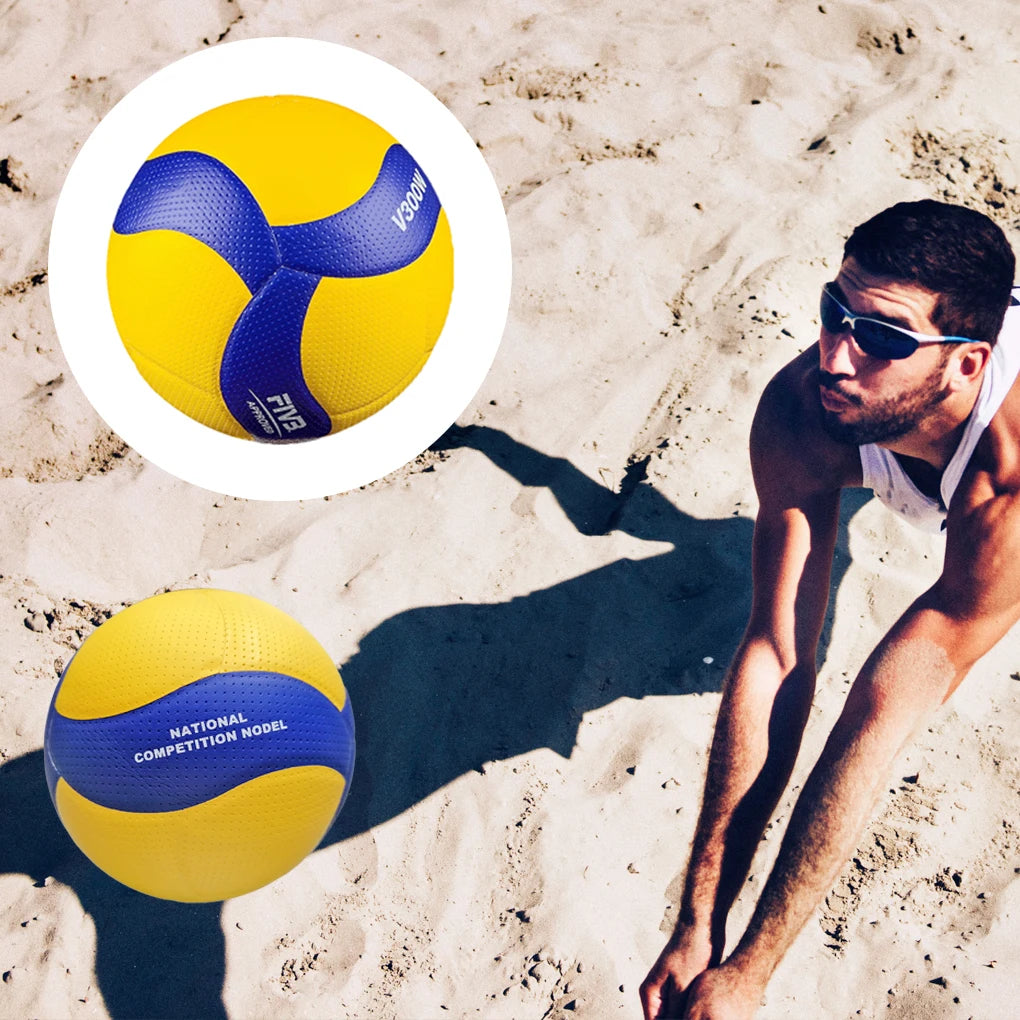 Size 5 Volleyball Soft Touch PU Ball Indoor Outdoor Sports Sand Beach Playground Training Supplies Professionals