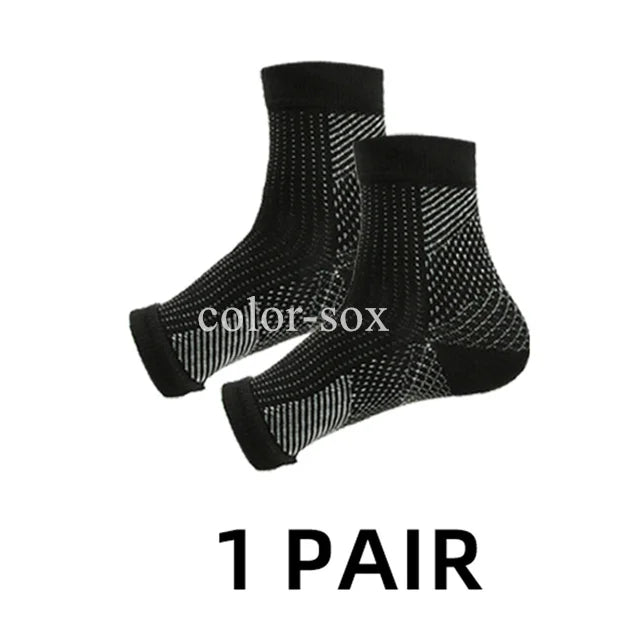Compression Socks For Ankle Support Open Toe Plantar Fasciitis Relief