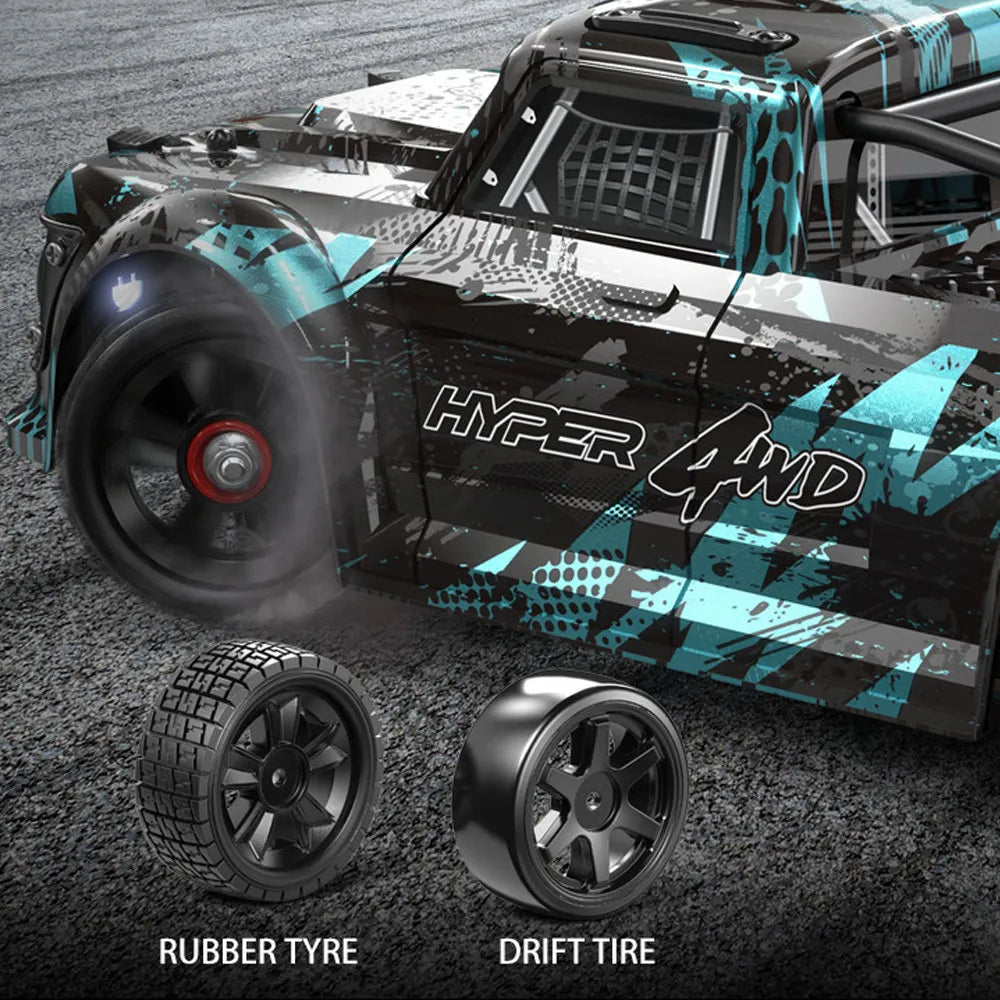 JIUSICE 4WD Off Road RC Car High Speed Remote Control