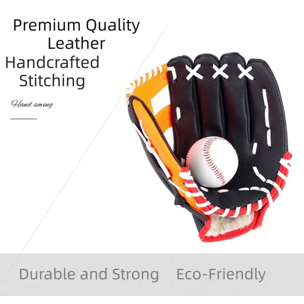Anti-Slip Baseball Glove 10.5/11.5/12.5in PU Leather