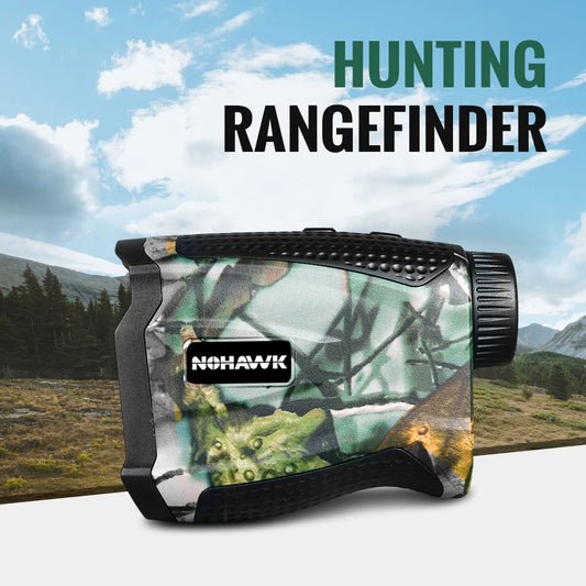 Nohawk Rangefinder Laser Range Finder For Hunting With 6X Magnification