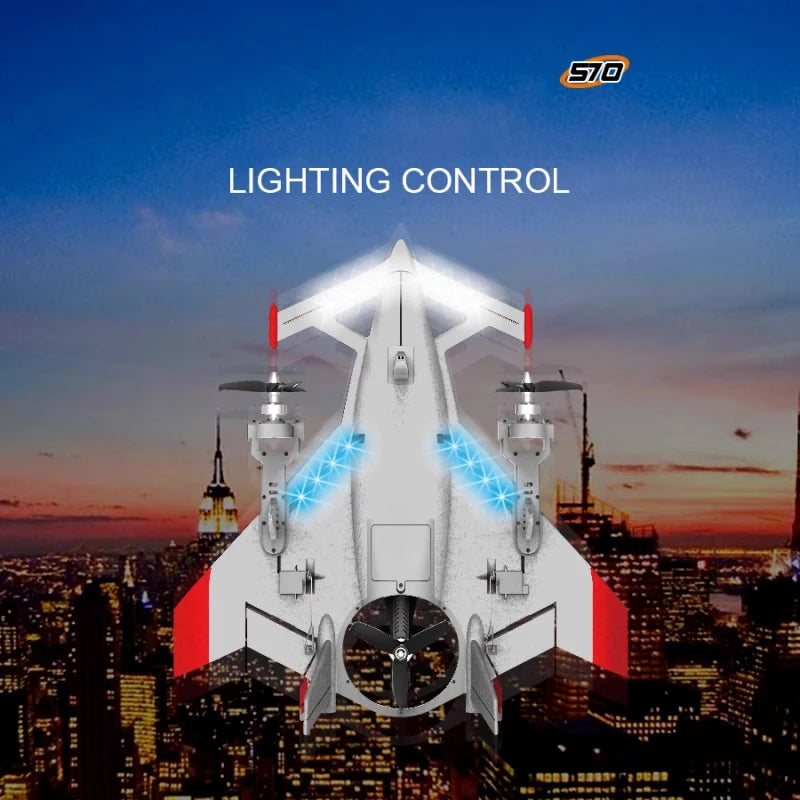 Aircraft QIDI570 RC Plane 8CH Brushless Remote control airplane Fixed Wing Electric Flying Glider 3D/6G RC Helicopters