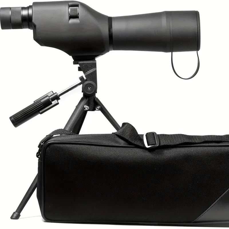 20-60x60AE Zoom Angled Spotting Scope w/Adjustable Tripod & Case