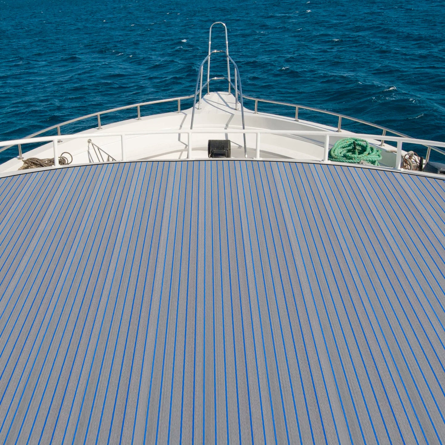 EVA Foam Faux Teak Boat Decking Sheet 240x60cm Non Slip