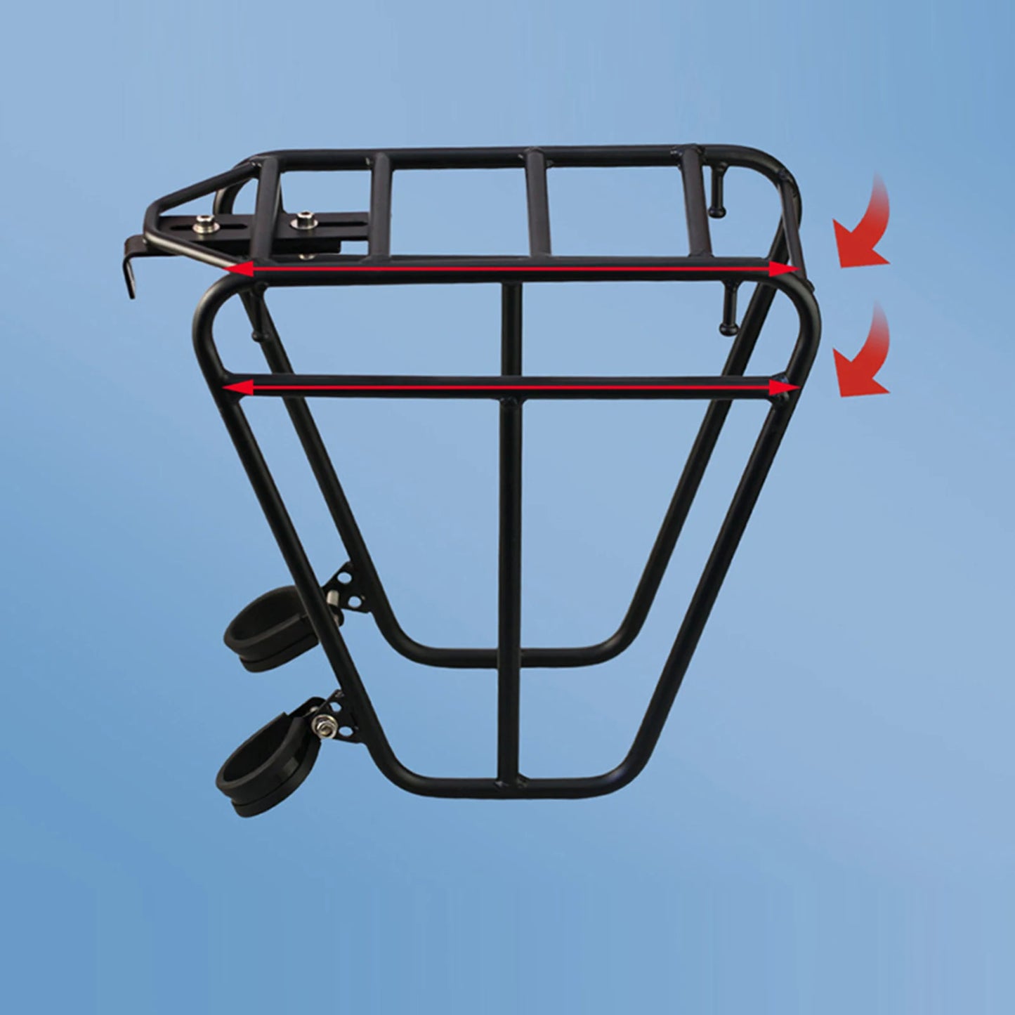 Bike Front Fork Cargo Rack Steel Luggage Bracket MTB