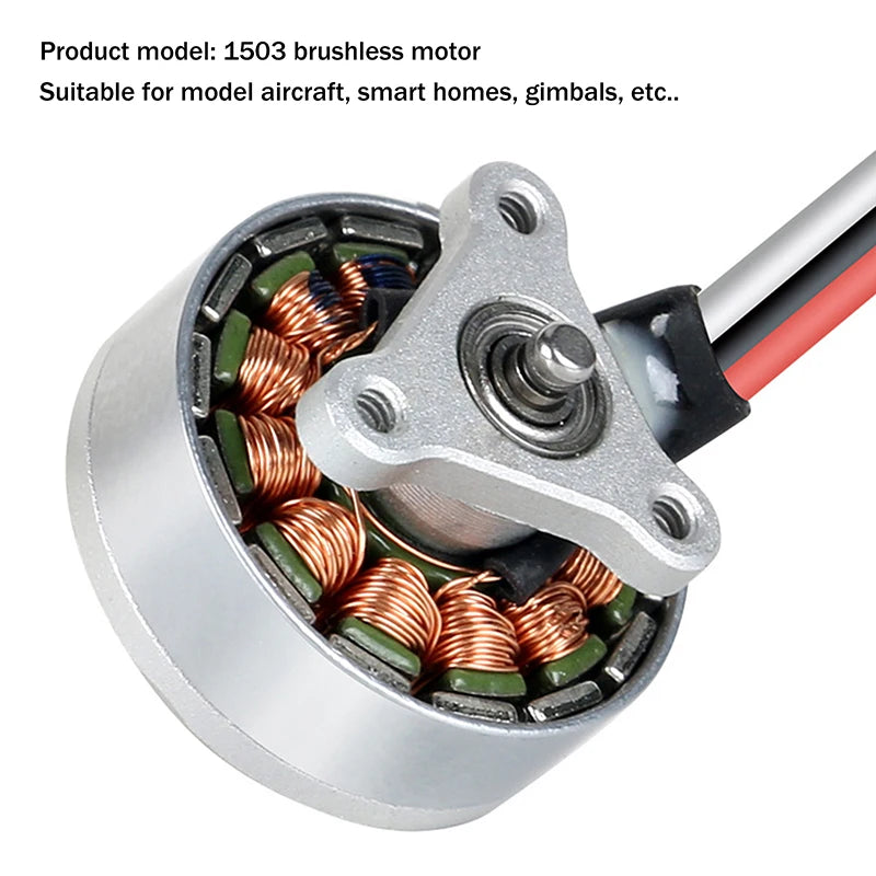 1503 Airplane Brushless Motor RC Electric Motor For 4 Axes Remote Control Airplanes RC Electric Motor RC Airplane Motor