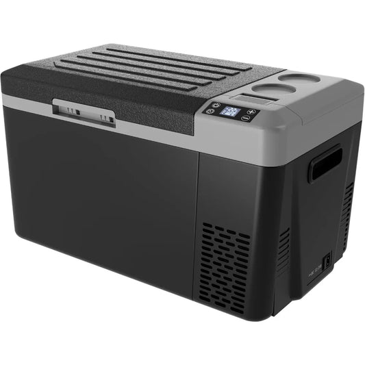12 volt refrigerator electric cooler, 12V refrigerator available battery for truck, boat, camping, travel, home