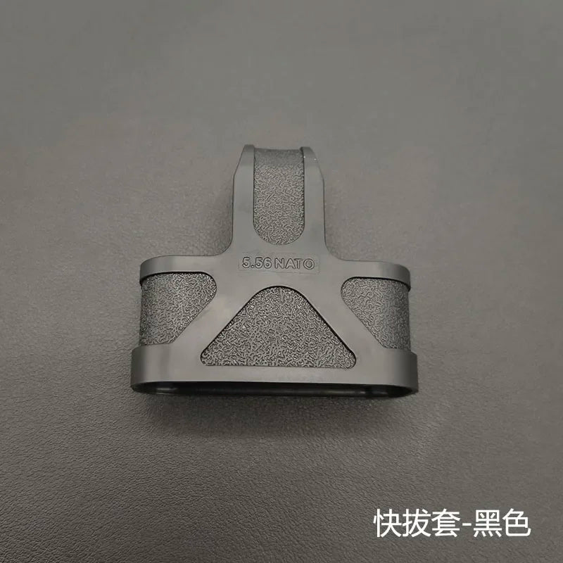 Outdoor Tactical AK 5.56 Rubber Cage Loop  Pull Magazine For M4  M14 M16 Fast Mag Protective Case Hunting Magazine Accessories