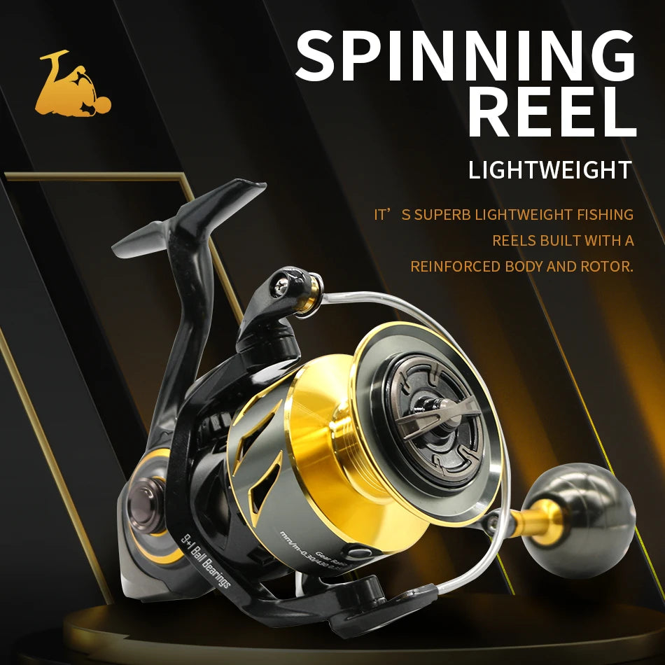 Rooblinos SW Spinning Ultralight Saltwater Surf Fishing Reel