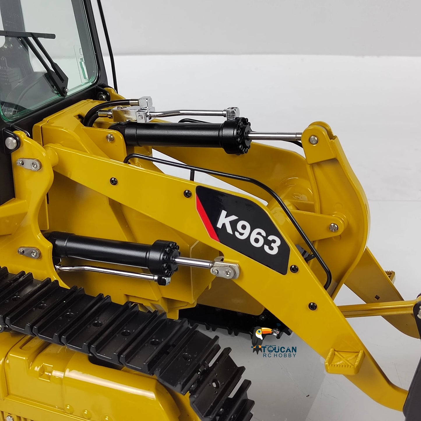 Kabolite 1/16 Hydraulic RC Loader K963 100 Remote Control Construction Vehicle Engineering Fun Toy TH23079-SMT7