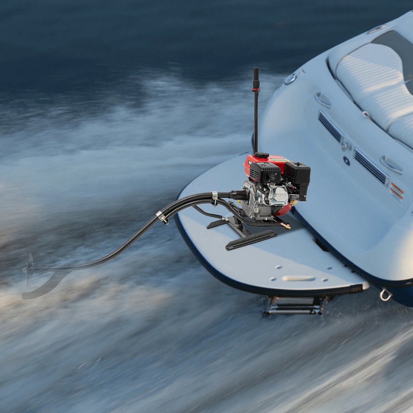 7.5Hp 212cc 4 Stroke Outboard Motor For Inflatable Dinghies