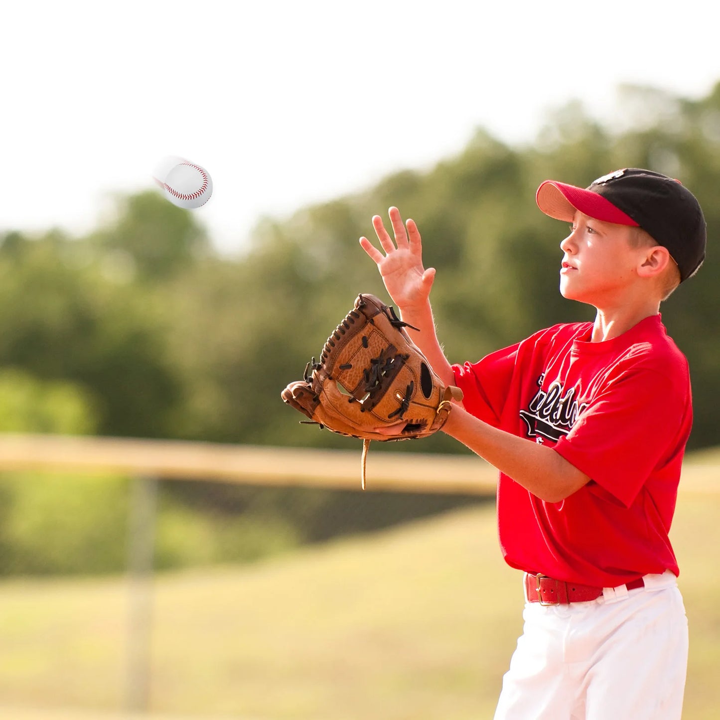 9 Inch Baseball 6 Pack Baseballs Soft Bulk Standard Size Adult Leather Training Baseball Unmarked Baseballs for Youth Pitching