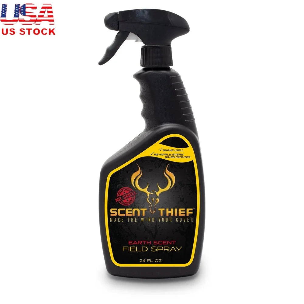 Field Spray Odor Eliminator 24oz Environmentally Friendly Formula Safe Skin Clothing Equipment Hunting Essential Spray Every