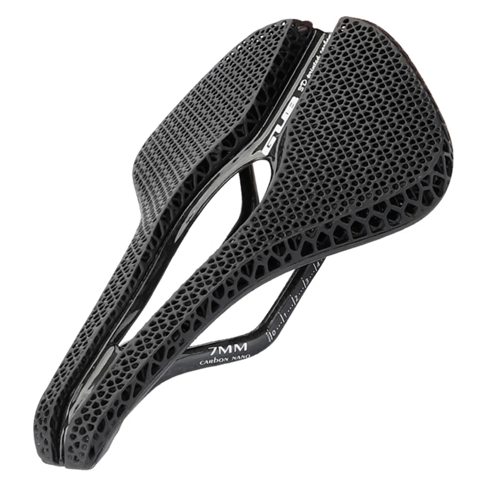 GUB Bicycle 3D Printed Saddle Hollow Out Honeycomb Cushion Shock Absorption Bicycle Saddle Seat Cushion Cycling Accessories