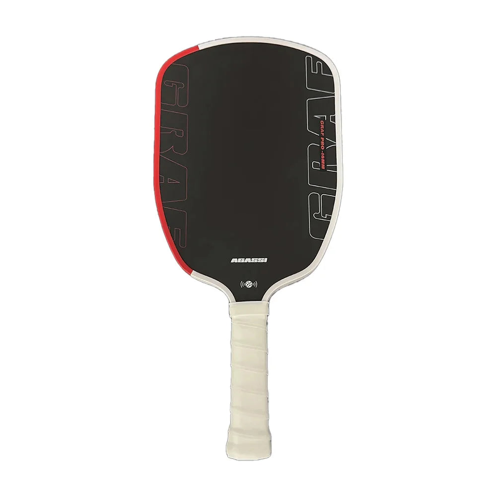 Agassi pro IV Pickleball Paddle 16mm Gen 4 TFP Foam Core T700 Carbon Fiber Ergonomic Grip Design for Increased Power And Spin