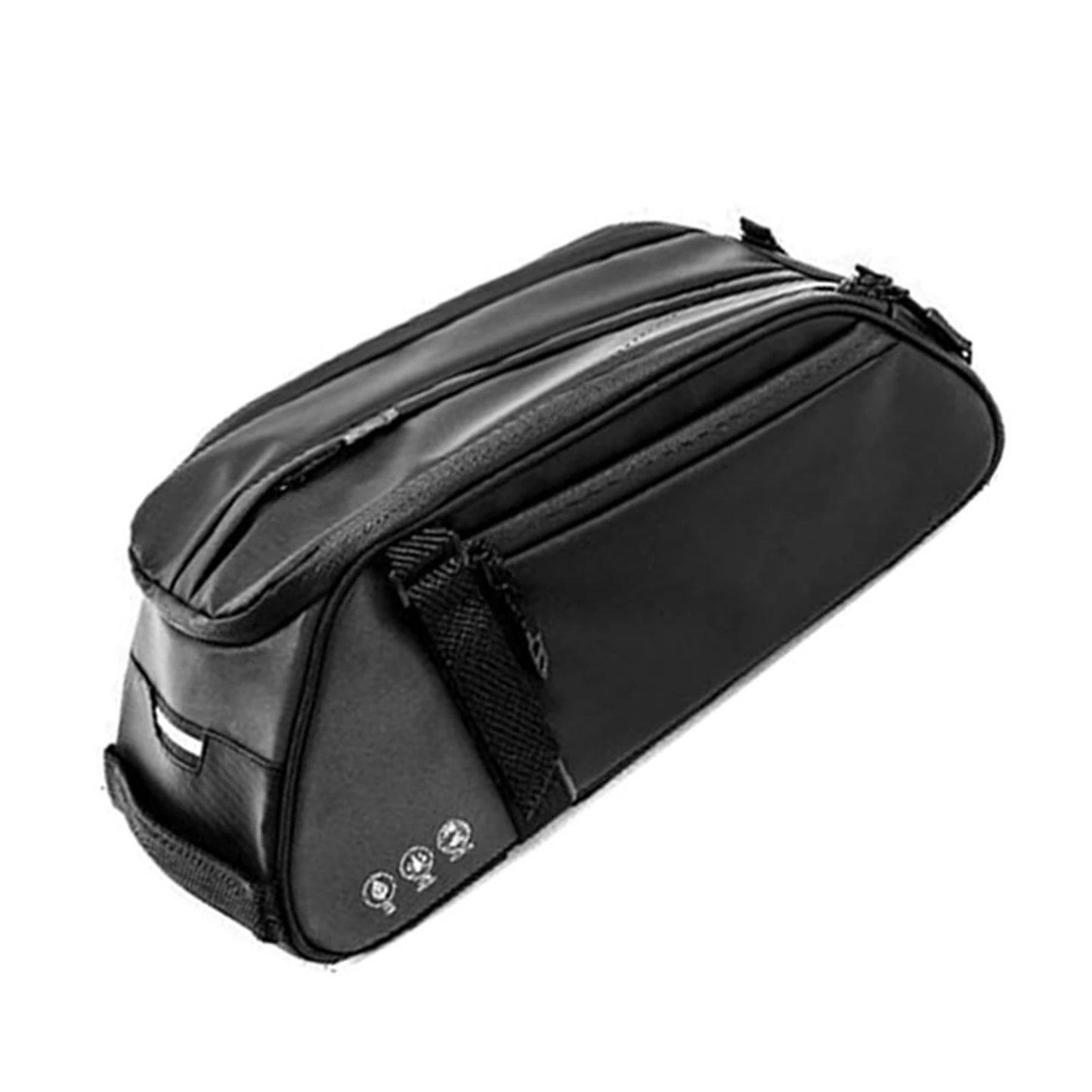 Reflective Bike Rear Rack Bag 8L Capacity Water Resistant
