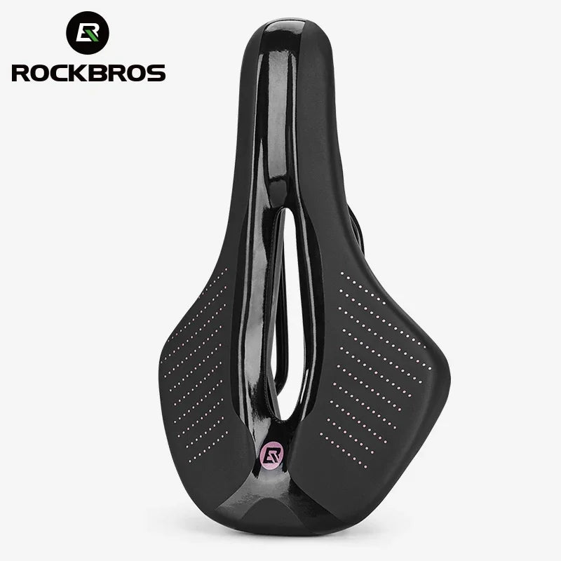 ROCKBROS Bicycle Saddle Bike Ultralight Breathable Comfortable Cushion Cycling Seat Racing Soft Cycling Saddle