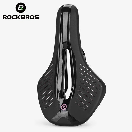 ROCKBROS Bicycle Saddle Bike Ultralight Breathable Comfortable Cushion Cycling Seat Racing Soft Cycling Saddle