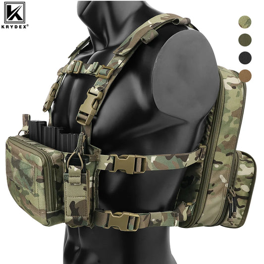 KRYDEX Tactical Flatpack D3 Backpack D3CR Chest Rig Vest