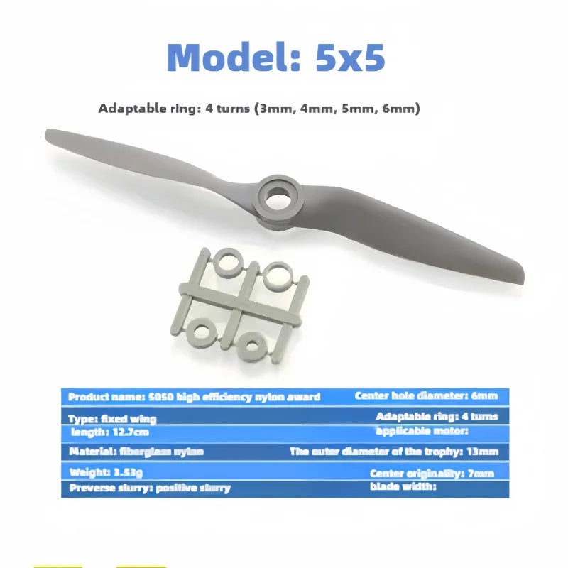 Genuine Gemfan RC Propellers Set for Model Airplane - 6x4 7x5 8x4 8x6 9*4.5 9x6 10x7 10x5 11x7 12x6 12x8 13x6.5High-performance