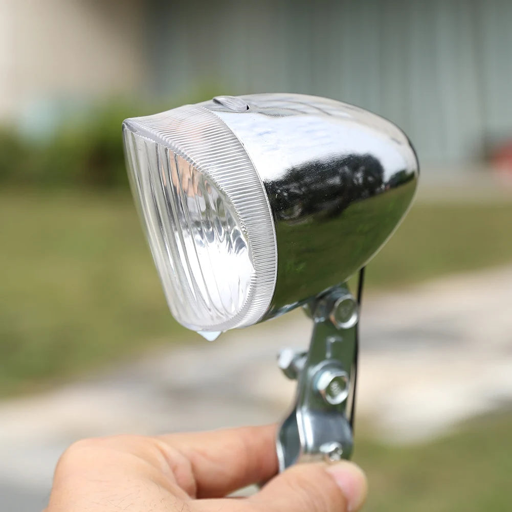 Bike Dynamo Lights Set Battery Free Headlight Rear