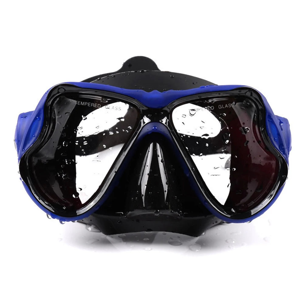 Diving Mirror Breathing Tube Set Silicone Mask For Men Women