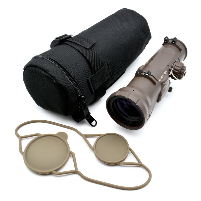 US Delivery, DR 1.5-6X RifleScope Fixed Dual Field of View Red Reticle Illumination Scope Sight with Full Markings Hunting