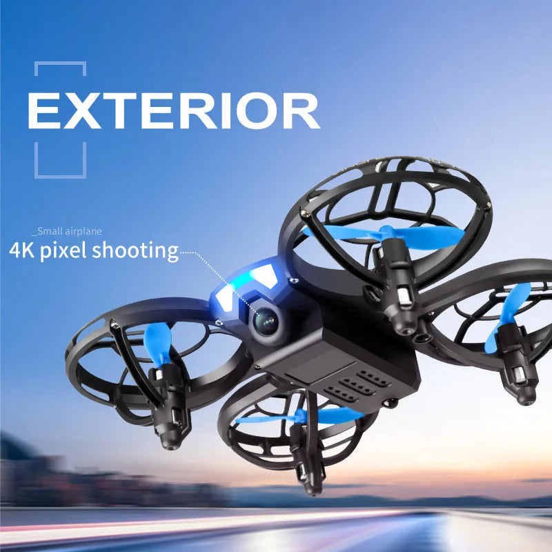 V8 Mini Drone 4K Wide Angle Camera WiFi FPV RC Drone
