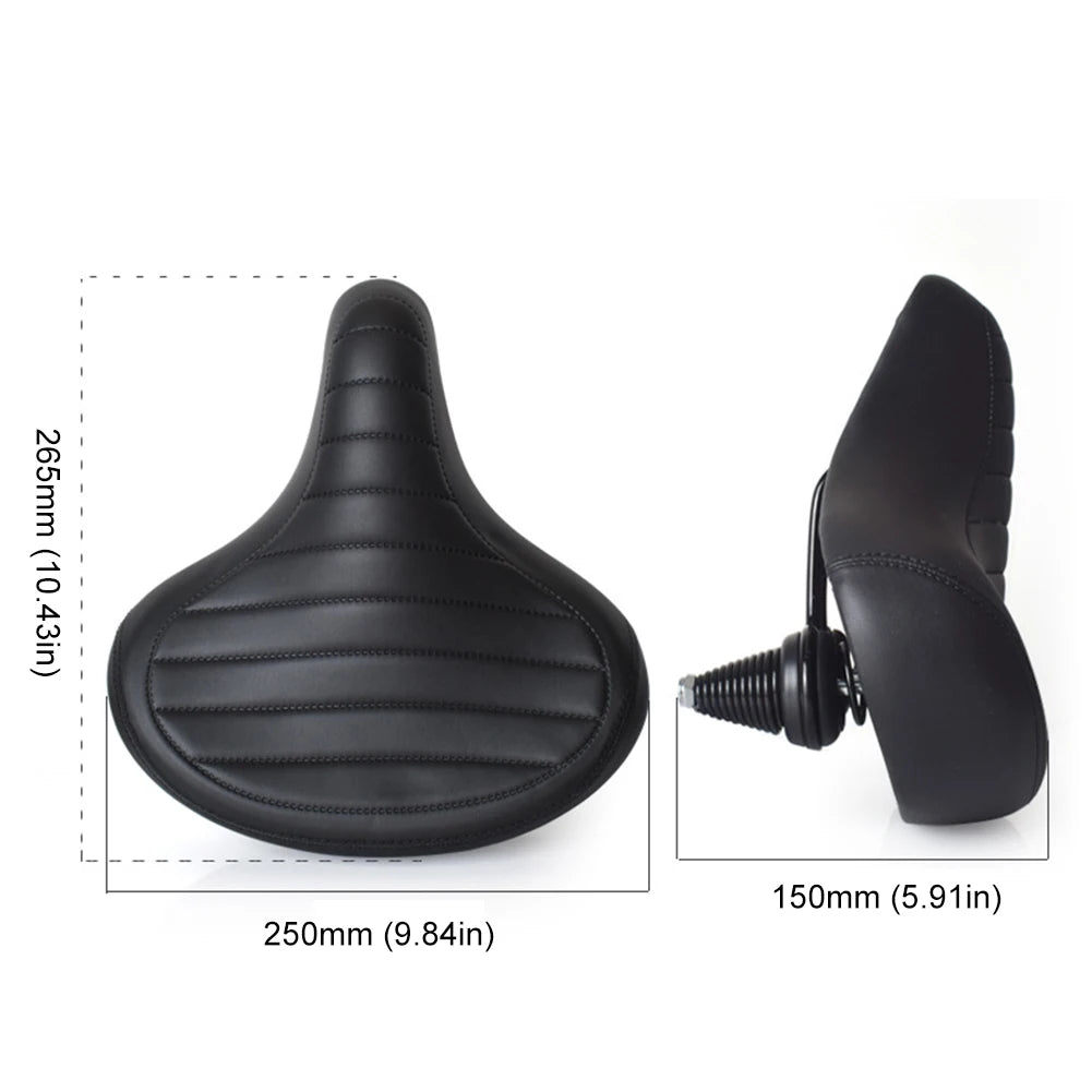 Comfortable Bike Seat for Men and Women Bicycle Seat Cushion Shock Absorbing Bicycle Saddle Replacement for MTB/Road Bike