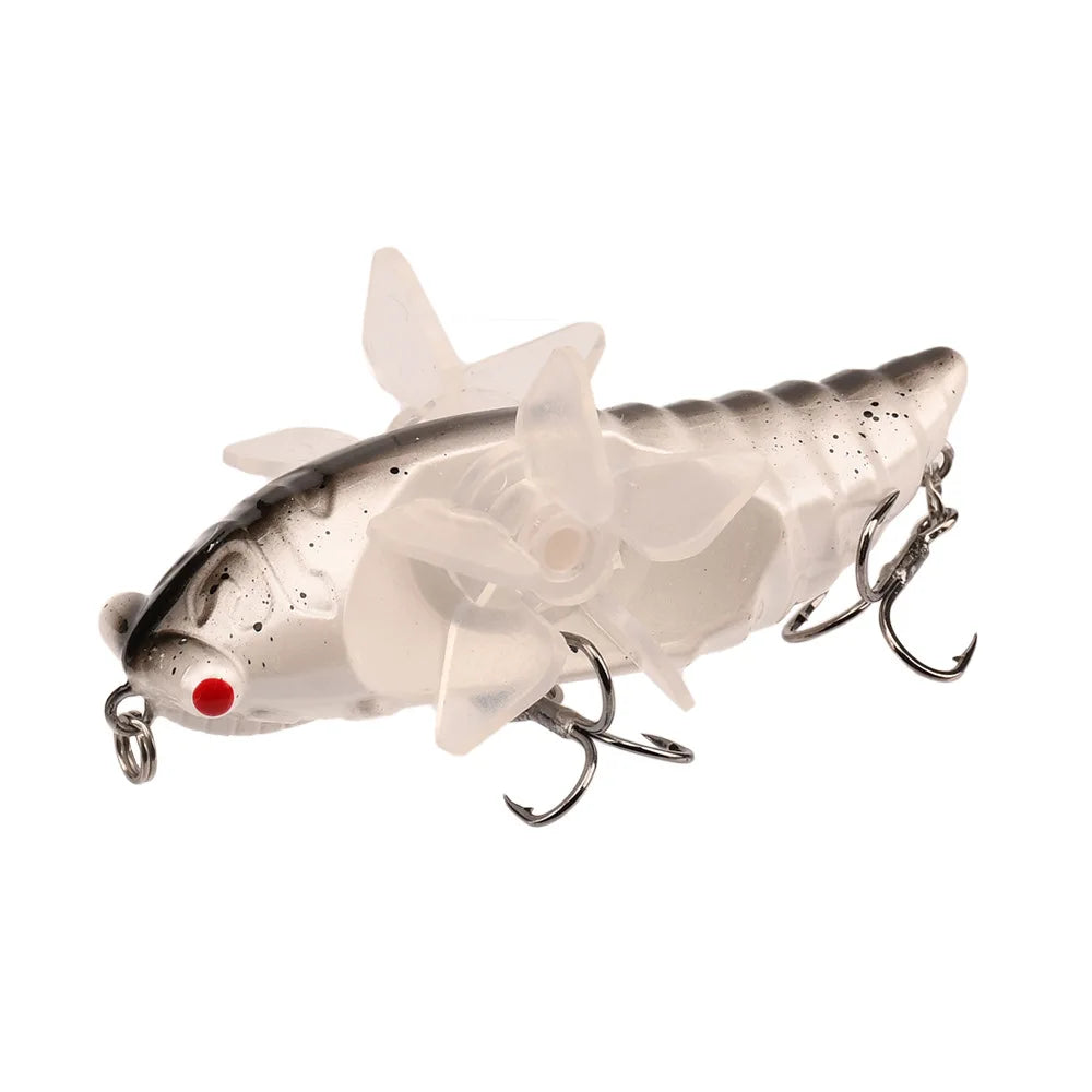 Popper Spin Fishing Lure Floating Hard Bait 14g 7.5g Perch