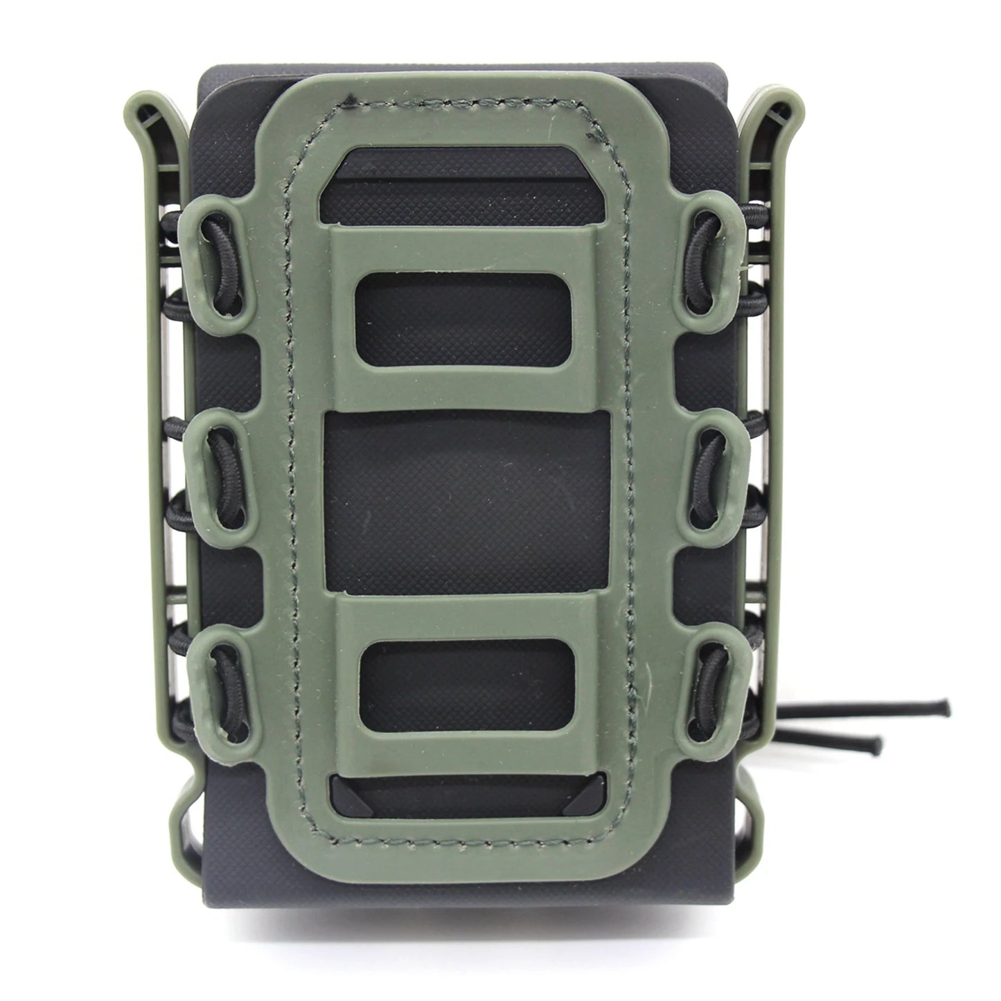Tactical Magazine Pouch Molle for Ar15 M4 5.56 7.62 9mm Scorpion Fast Mag Quick Release Mag TPR Holster Adjustable Case Box