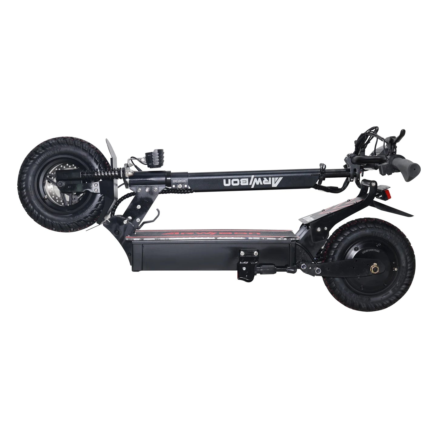 Arwibon Q30 2500W Adult Electric Scooter Single Motor Max Speed 50-60km/h, 48V16AH, 11 Inch Off Road Tire Sports Folding Electri